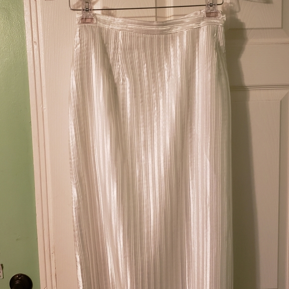 Dressy 3 Piece White Skirt Suit - Picture 5 of 5